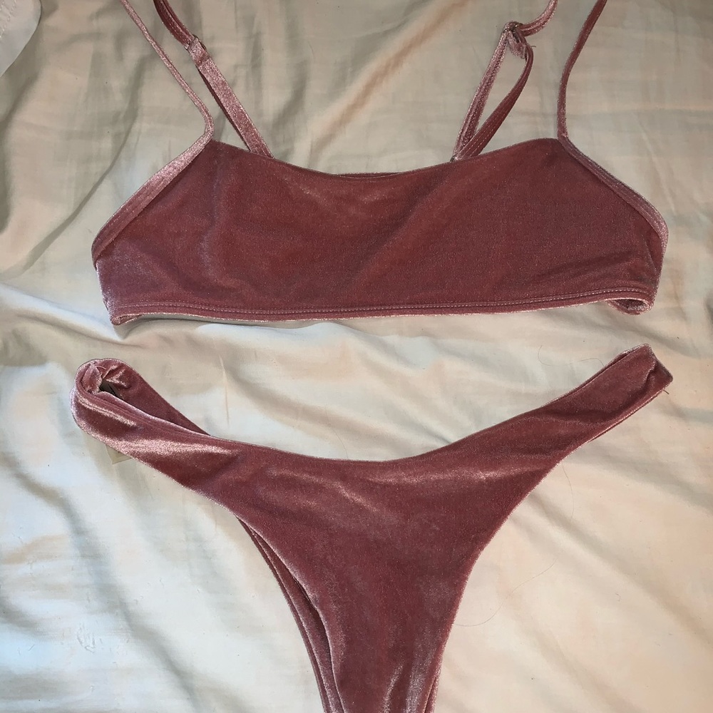 ZAFUL velvet bikini set